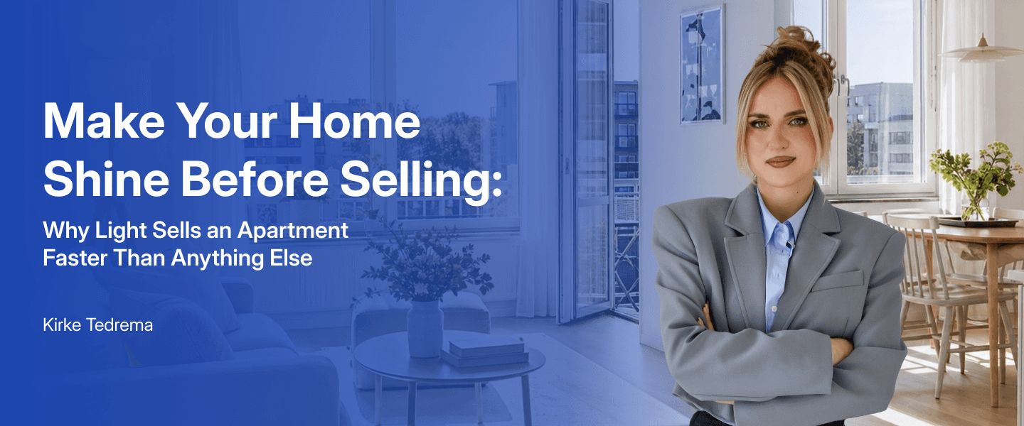 Make Your Home Shine Before Selling: Why Light Sells an Apartment Faster Than Anything Else