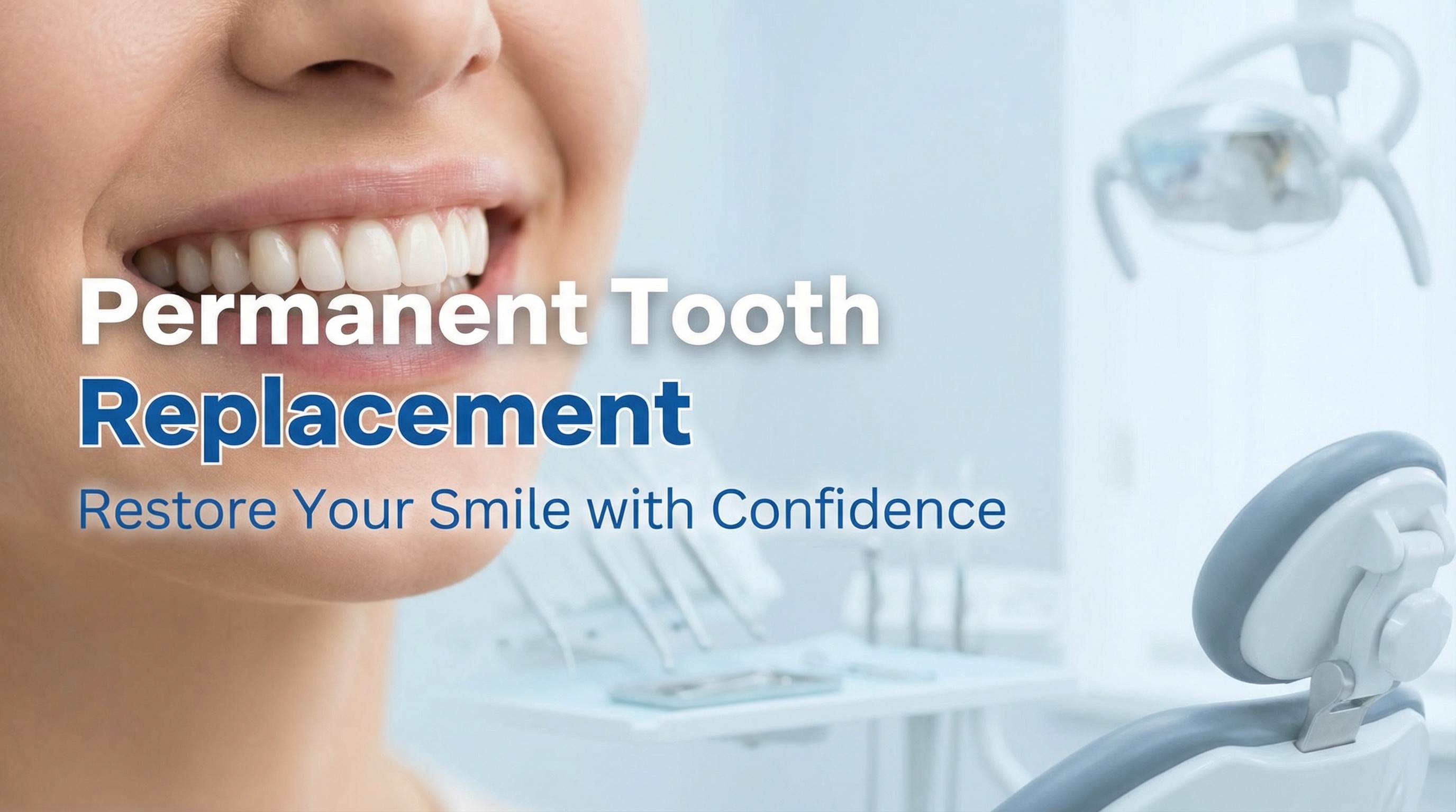 Replace missing teeth with permanent teeth in 24 hours