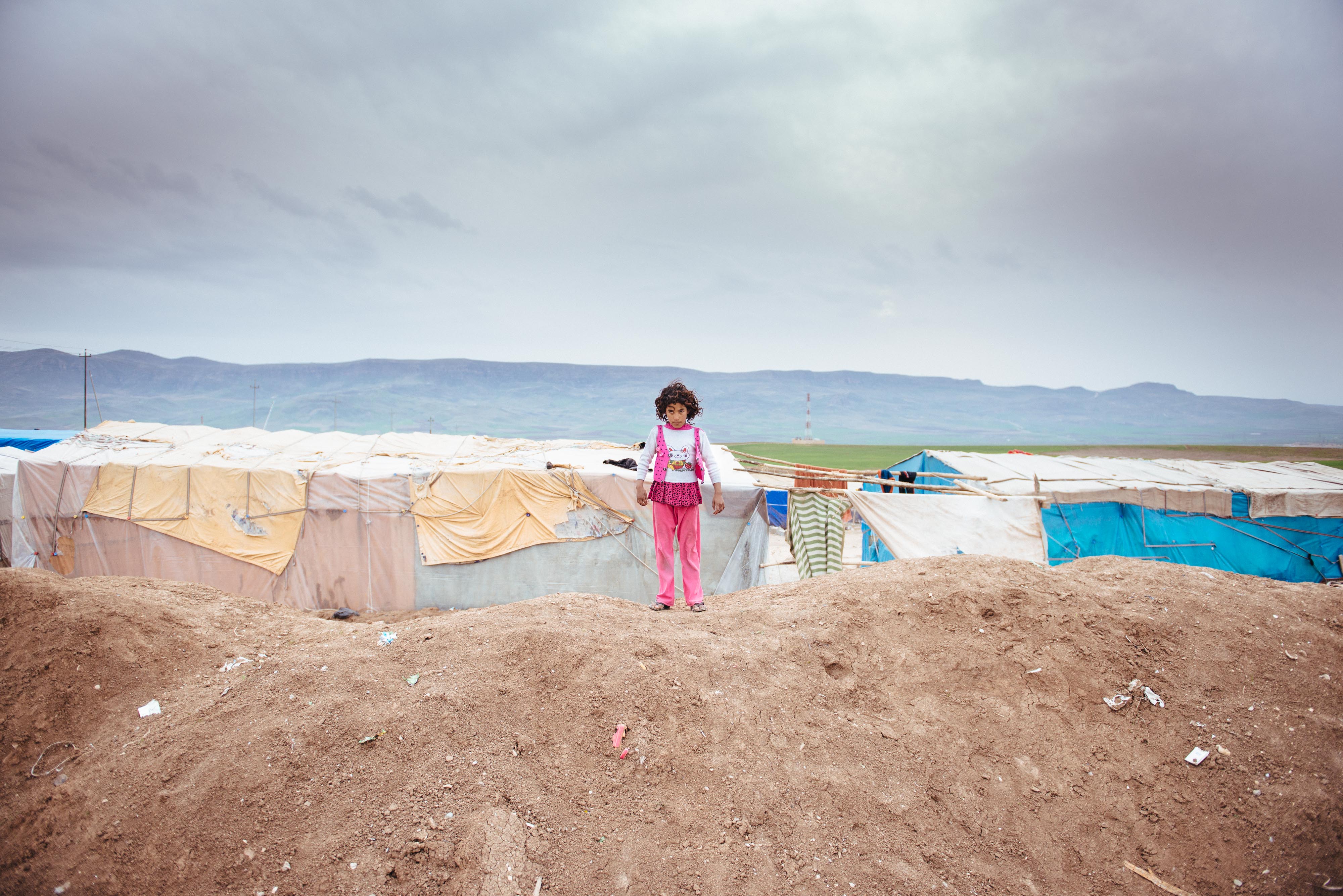 Sara, IDP camp, Iraq, 2013