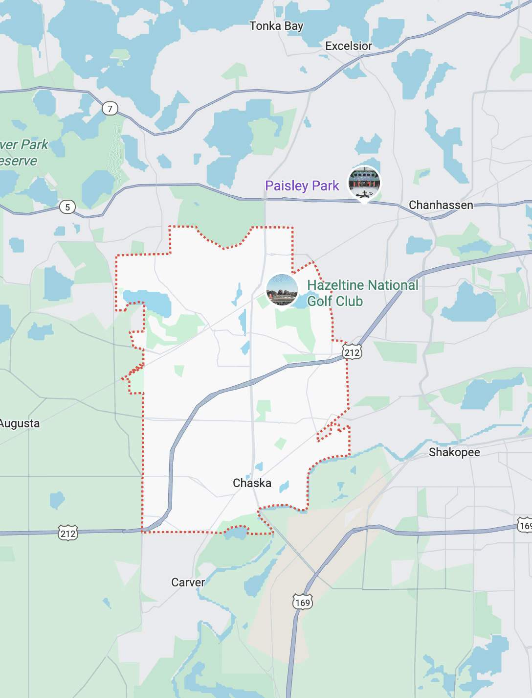 Chaska, MN Map