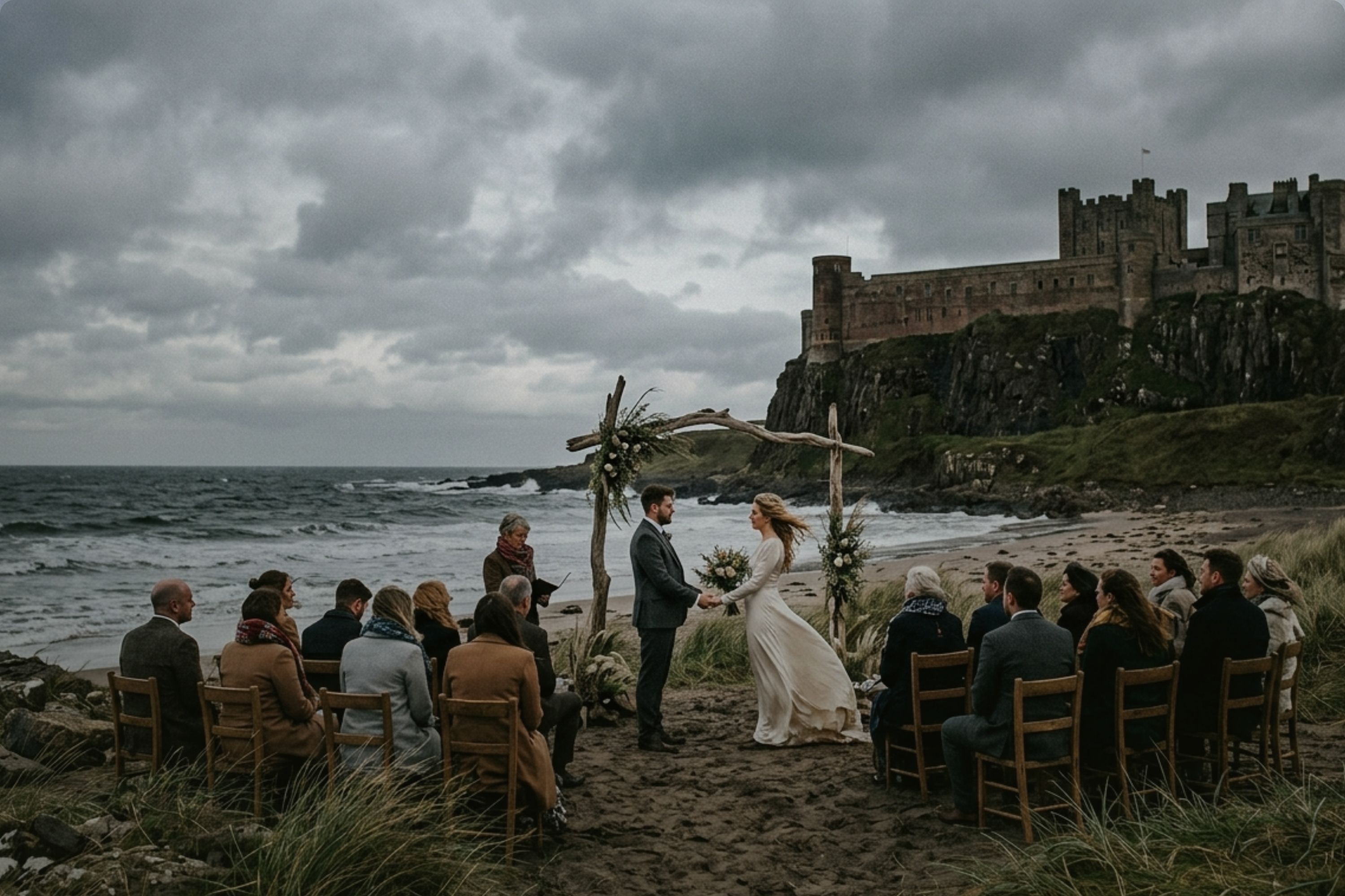 Beautiful coastline in Pembrokeshire to celebrate your wedding