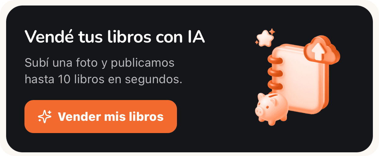 Vendé tus libros con IA