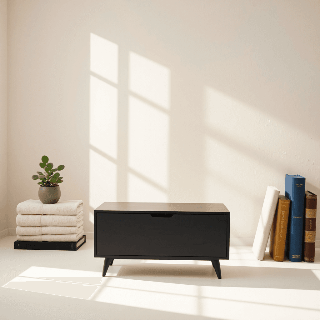 product photography of Home organization furniture