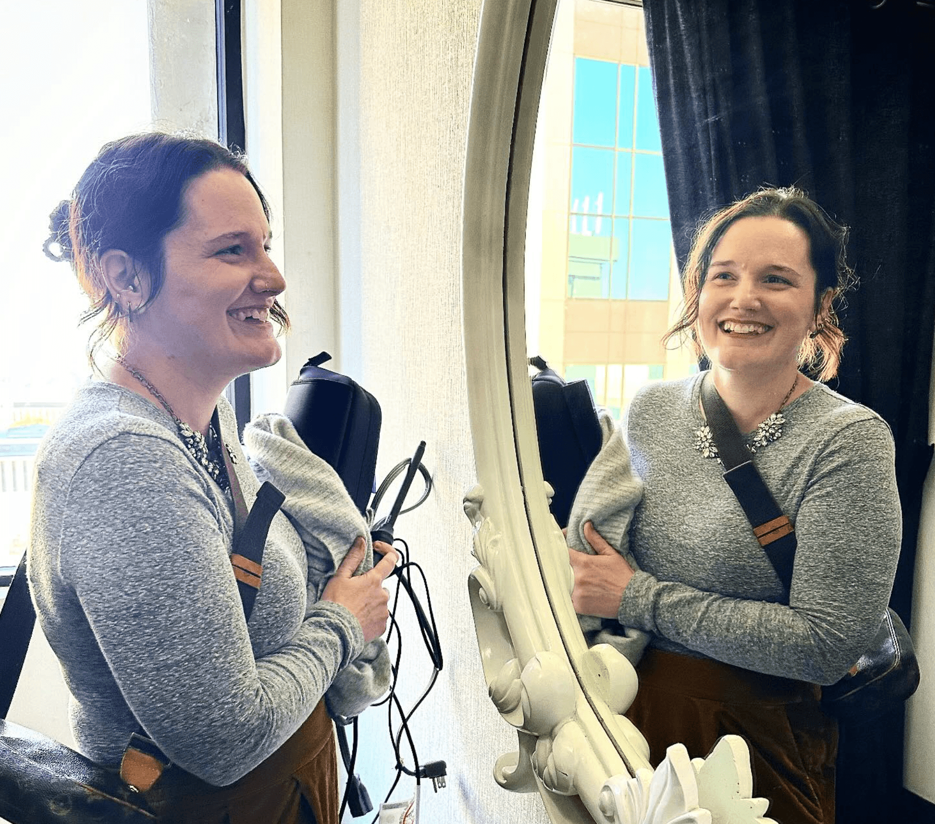Woman portrait at Bellevoire