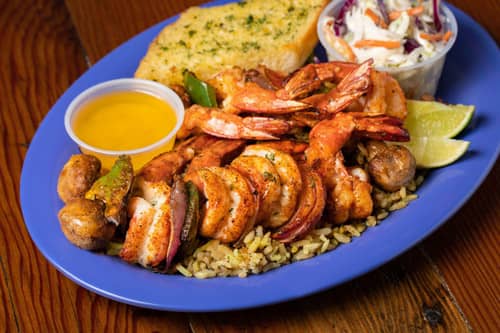 Broiled Shrimp Kabob
