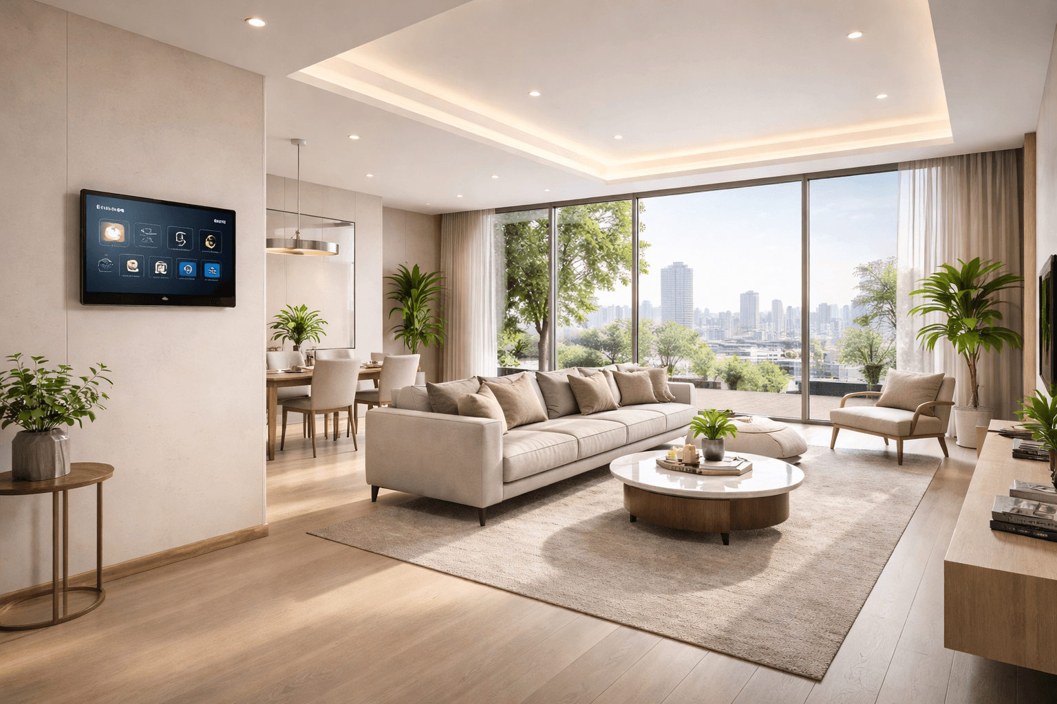 Modern residential interiors in Sector 36 Gurugram with smart layouts and future-ready living spaces