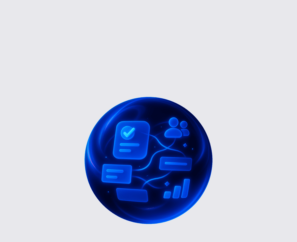 Asset Management 3D Image.