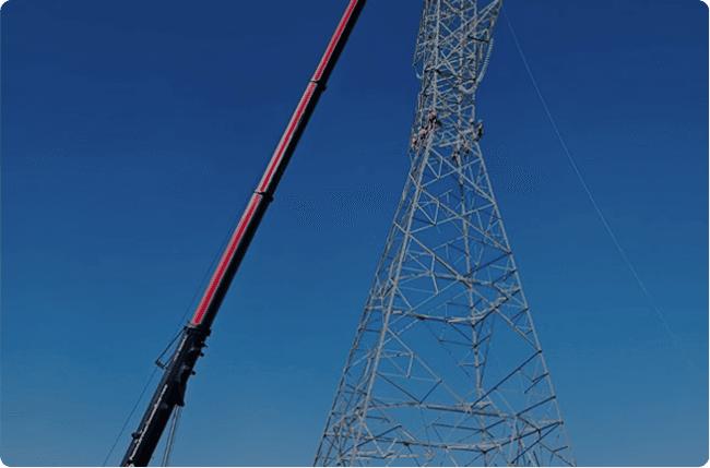PACE - Transmission Tower Installation in Texas