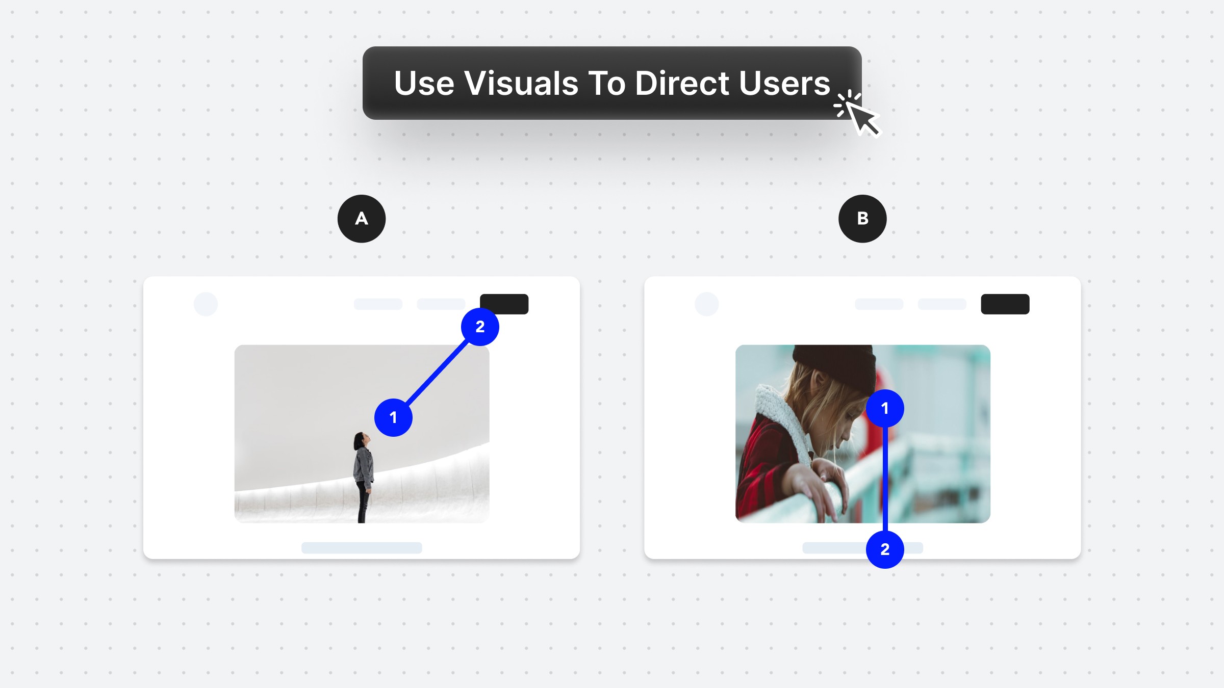 Direct User Attention with Media