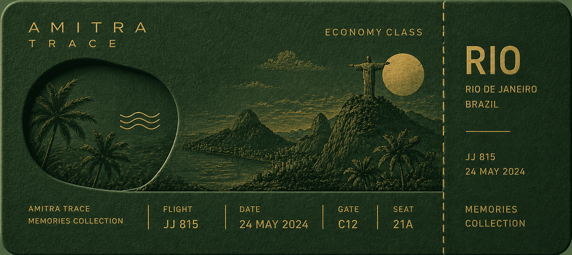 Amitra Rio de Janeiro card — Founding Edition