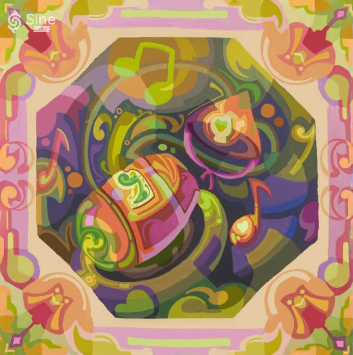 Bài trang trí màu