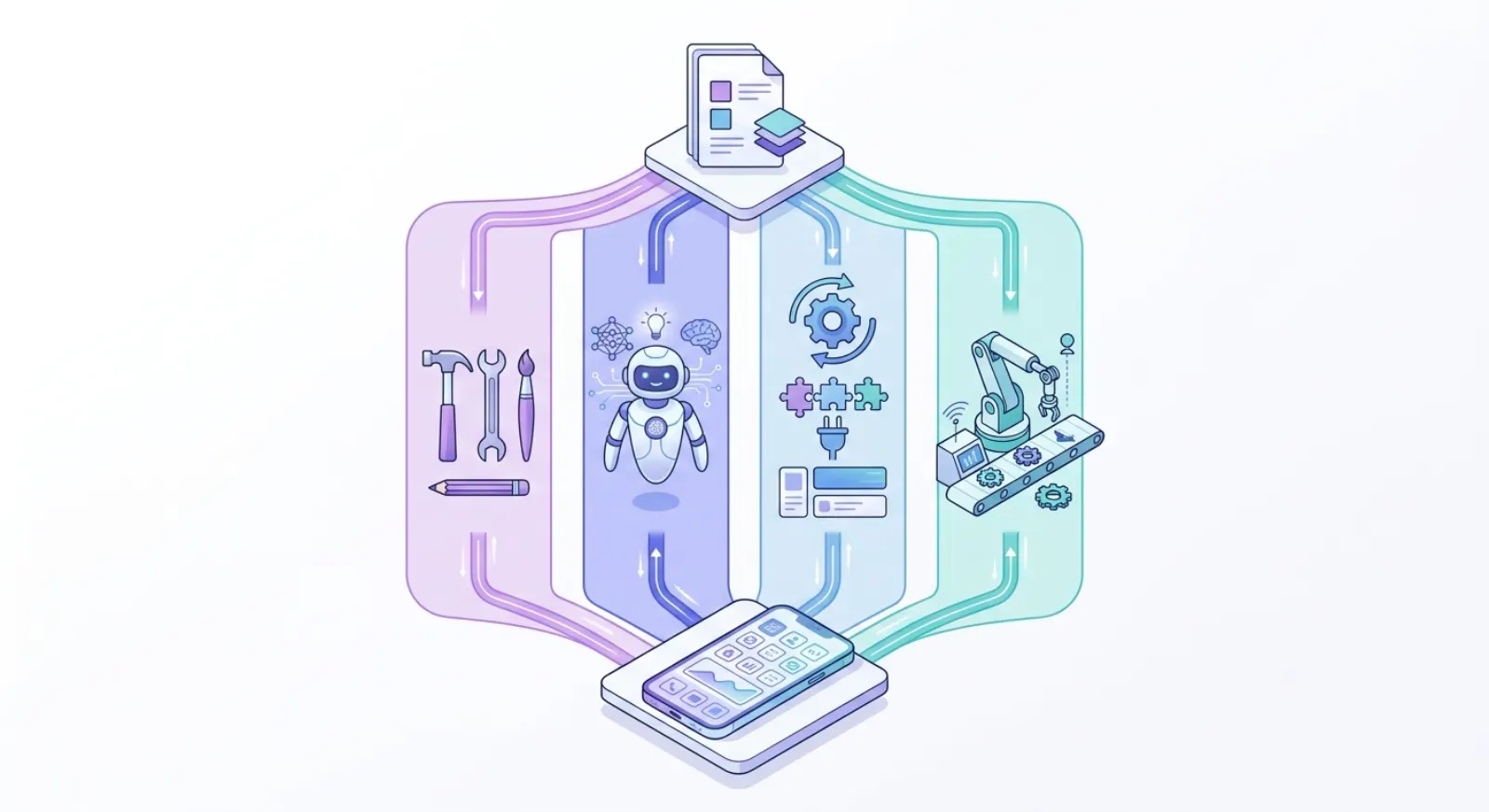 Four Figma to React Native conversion paths compared side by side across cost and output quality