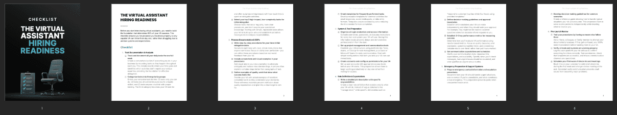 Entrepedia 1767780634260-The-Virtual-Assistant-Hiring-Readiness---Checklist