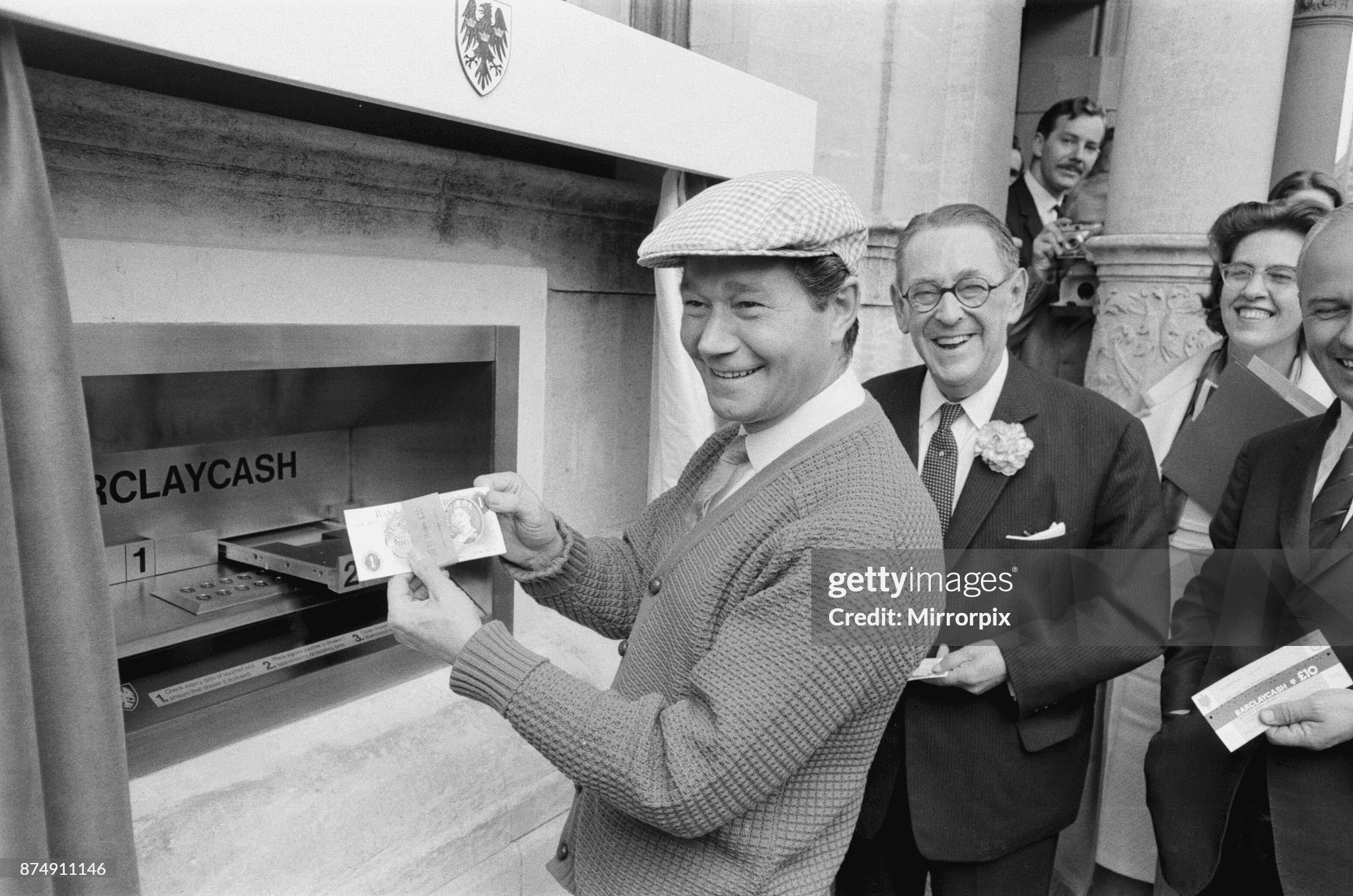 Don Wetzel, inventor of the ATM, left, will be in Rockville Centre for a 50th anniversary celebration on Sept. 6.