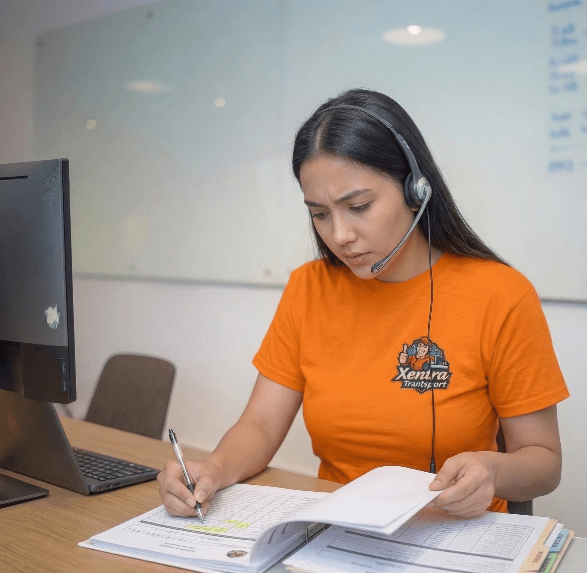 xentra transport employee working in nyc
