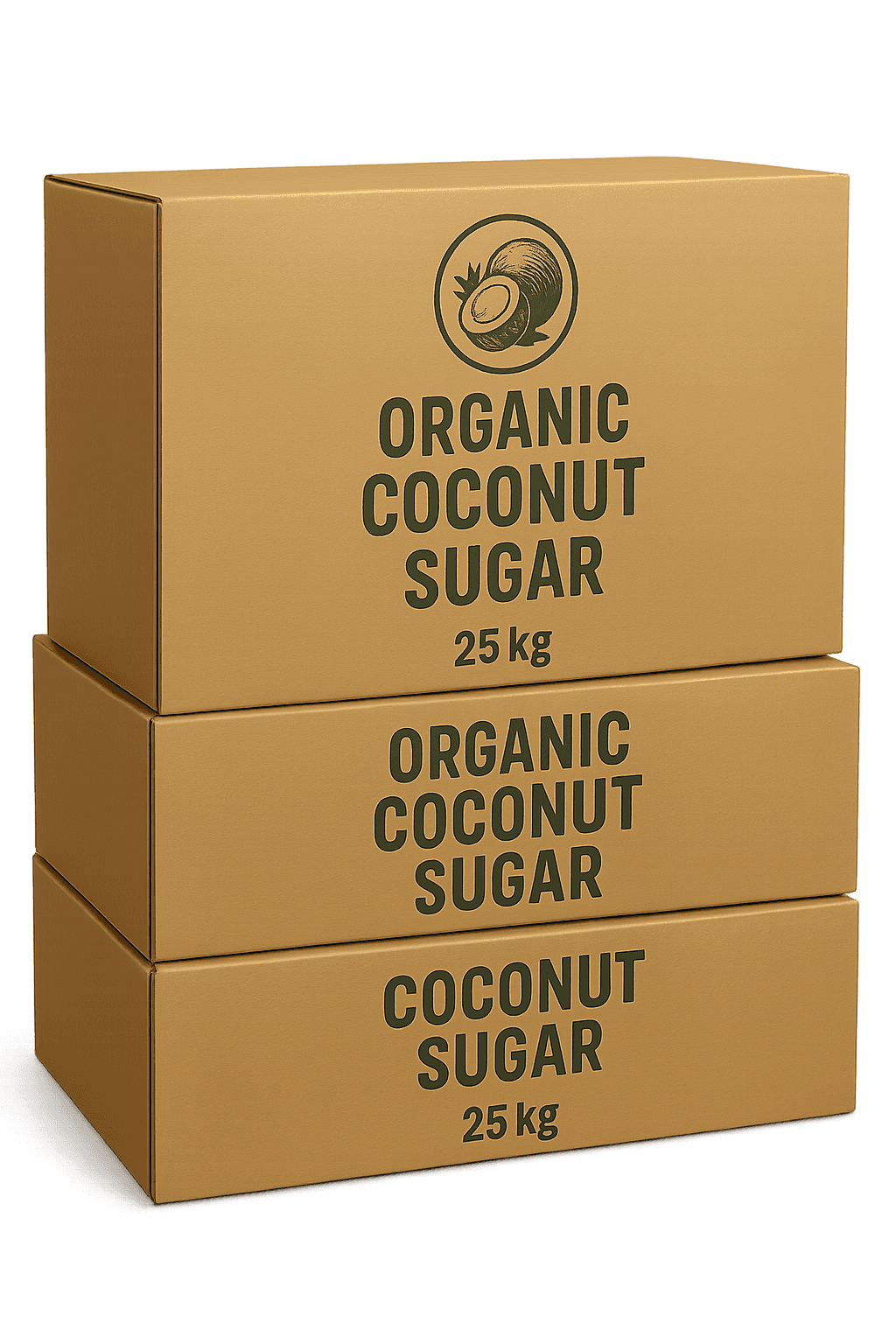 Organic Coconut Sugar Carton Packaging from Indonesia