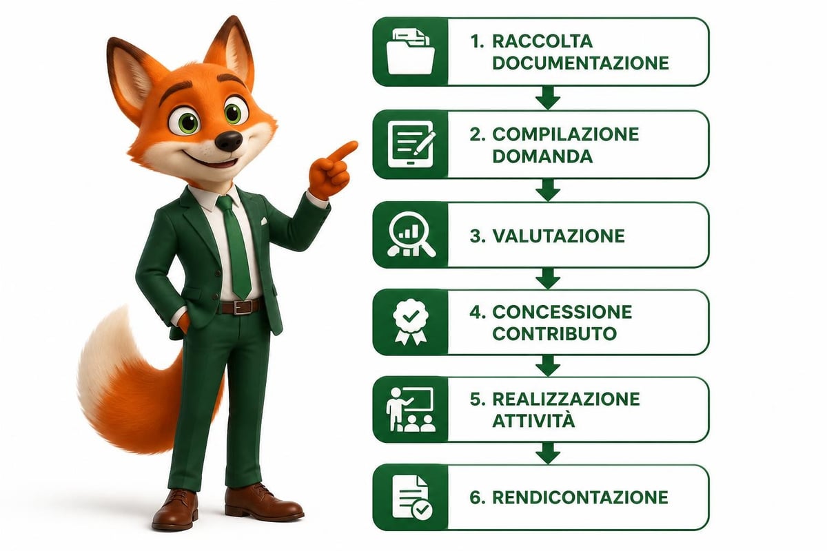 Processo candidatura bando formazione
