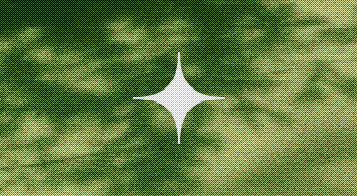 Geometric skylight opening to bright sky