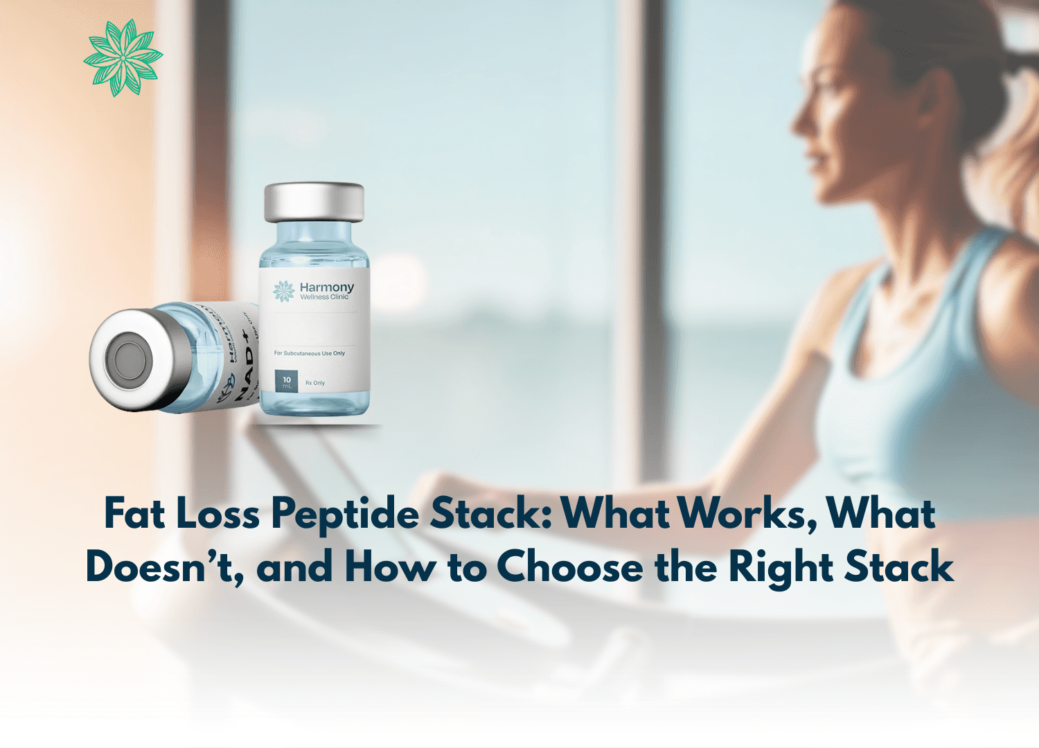 Provider reviewing a MOTs-C stack plan for energy, fat loss, and longevity during a telehealth consultation.