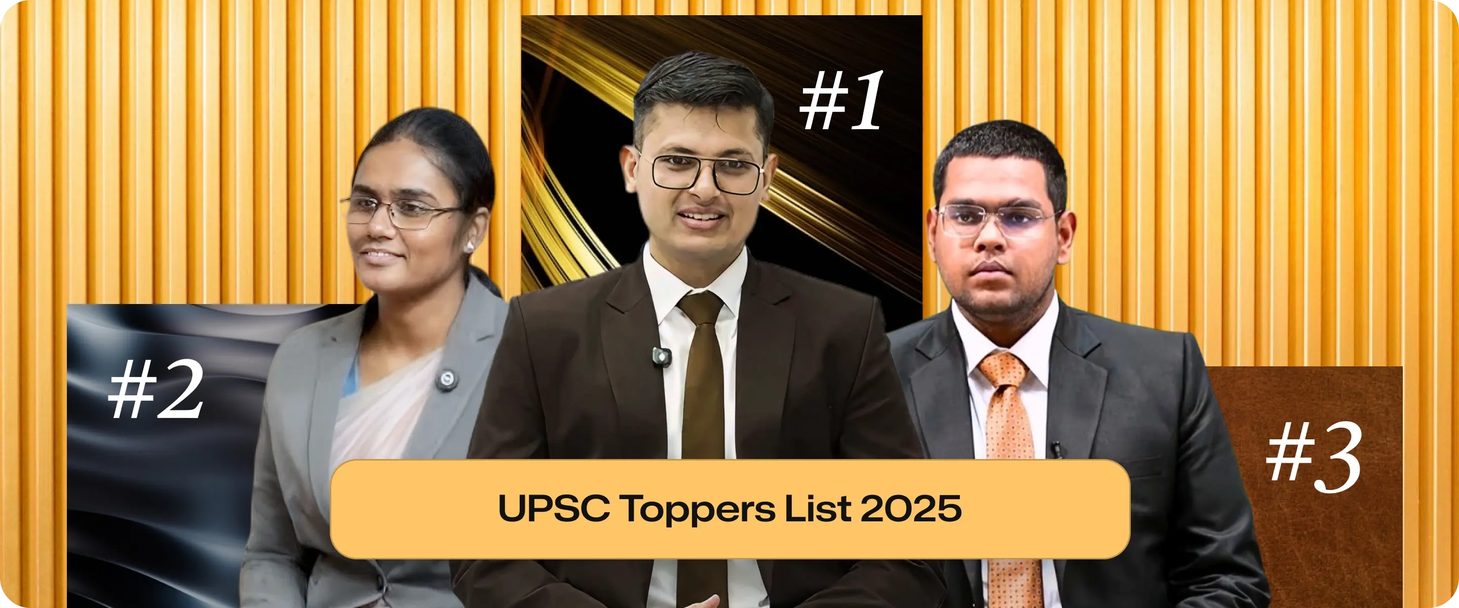 UPSC Toppers List 2025