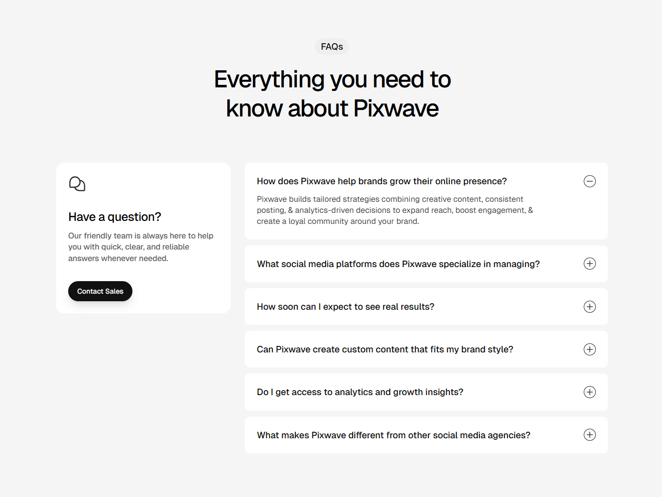 Framer FAQ Component