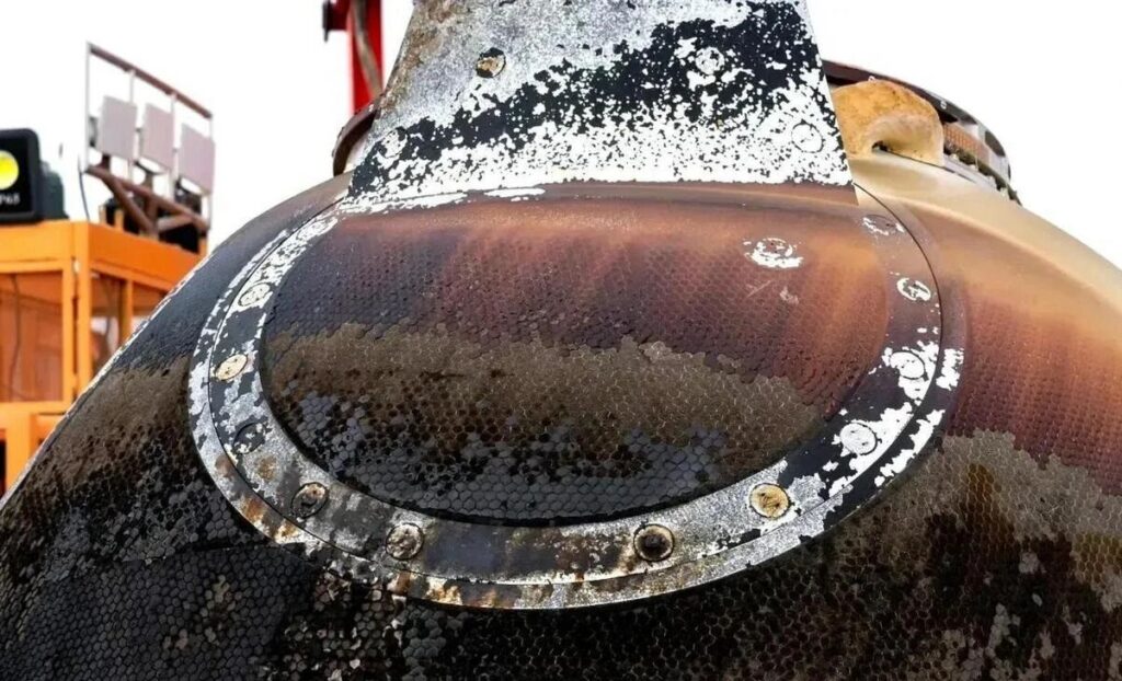 ablated spacecraft