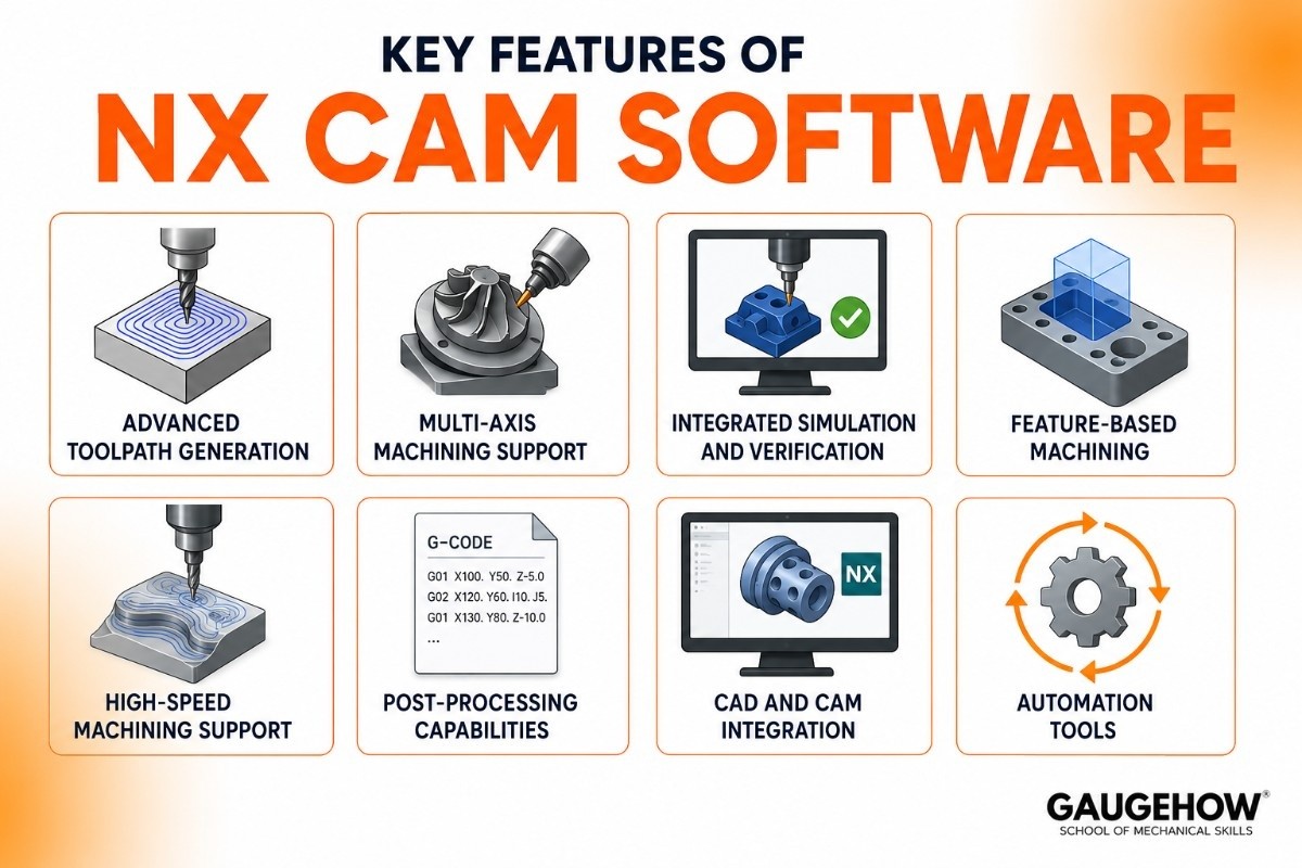 Features of NX CAM Software