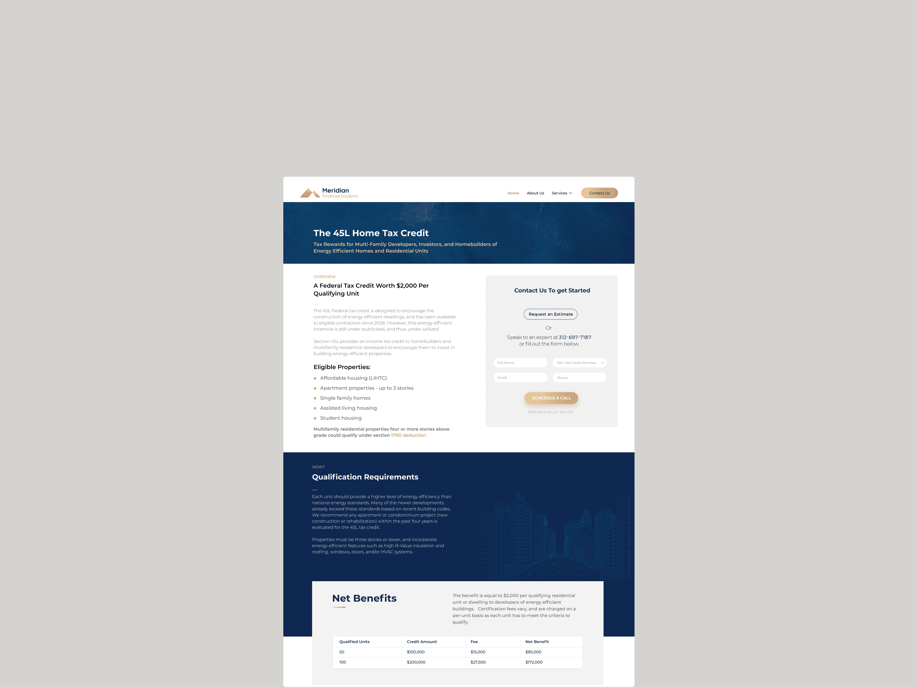 A screenshot for the footer of the website