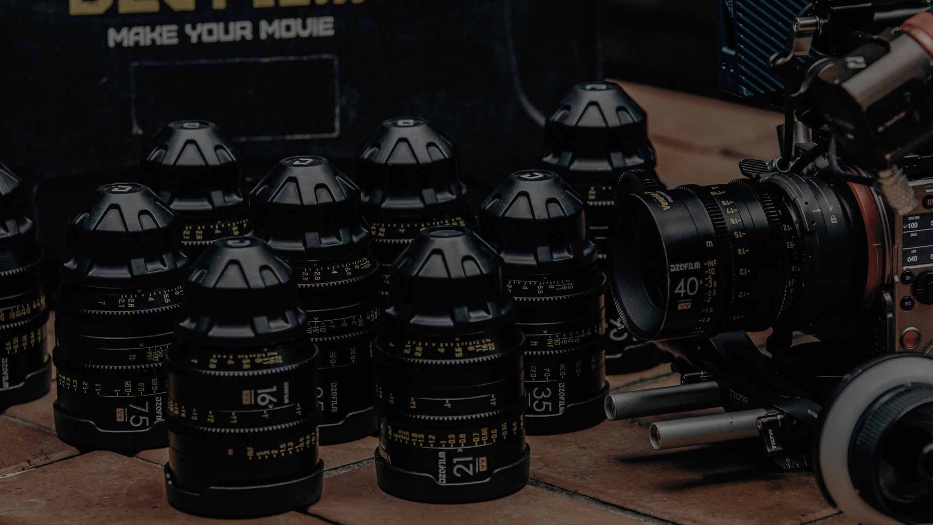 Vespid Retro | Vintage-Style Full-frame Cine Prime Lens | DZOFILM