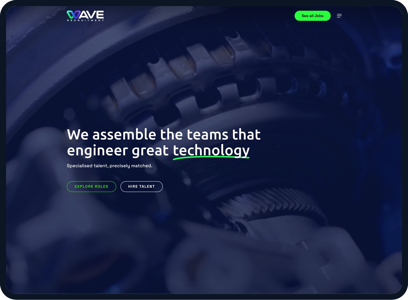 Dove & Hawke website