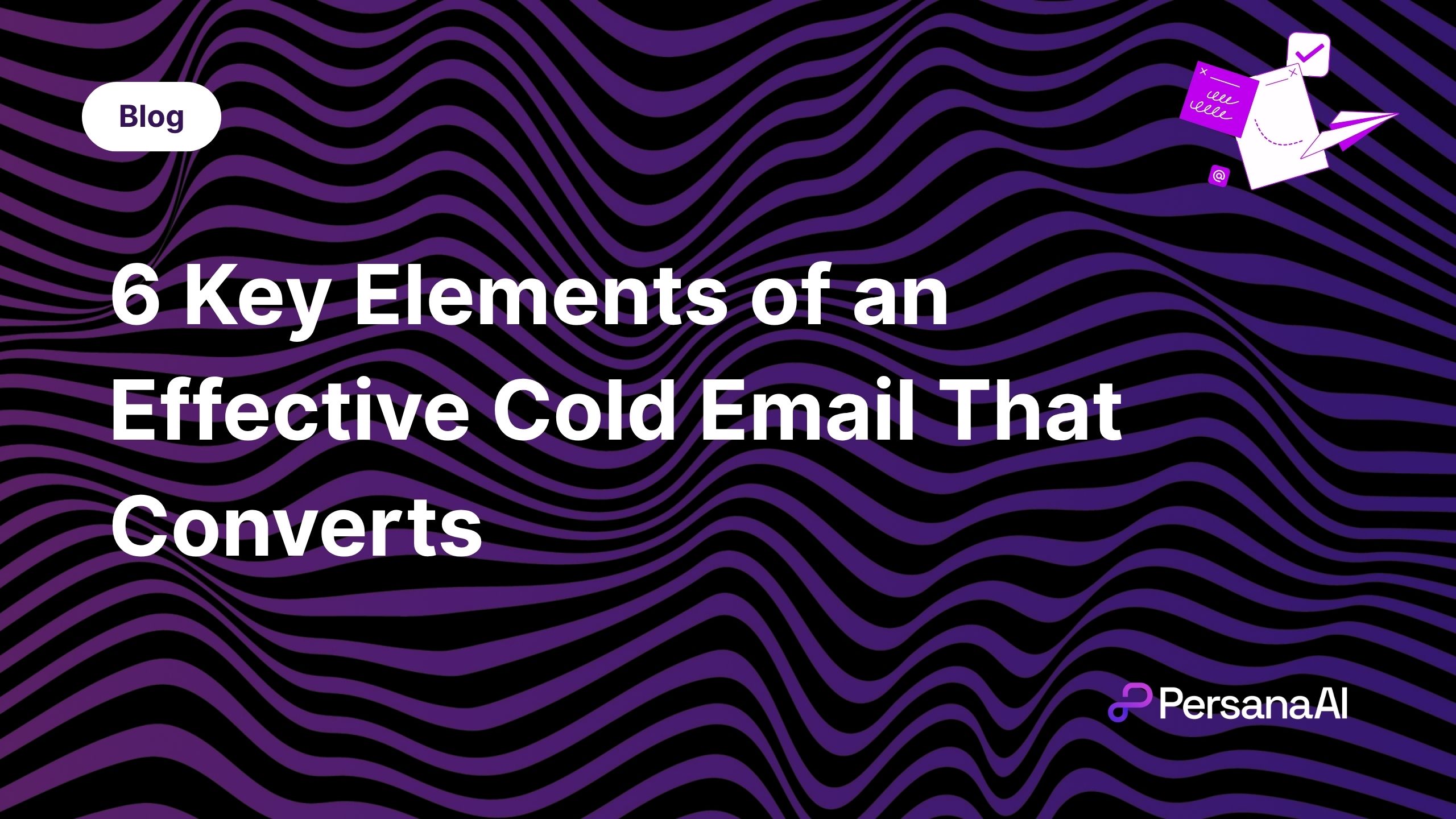 Elements of Effective Cold Email