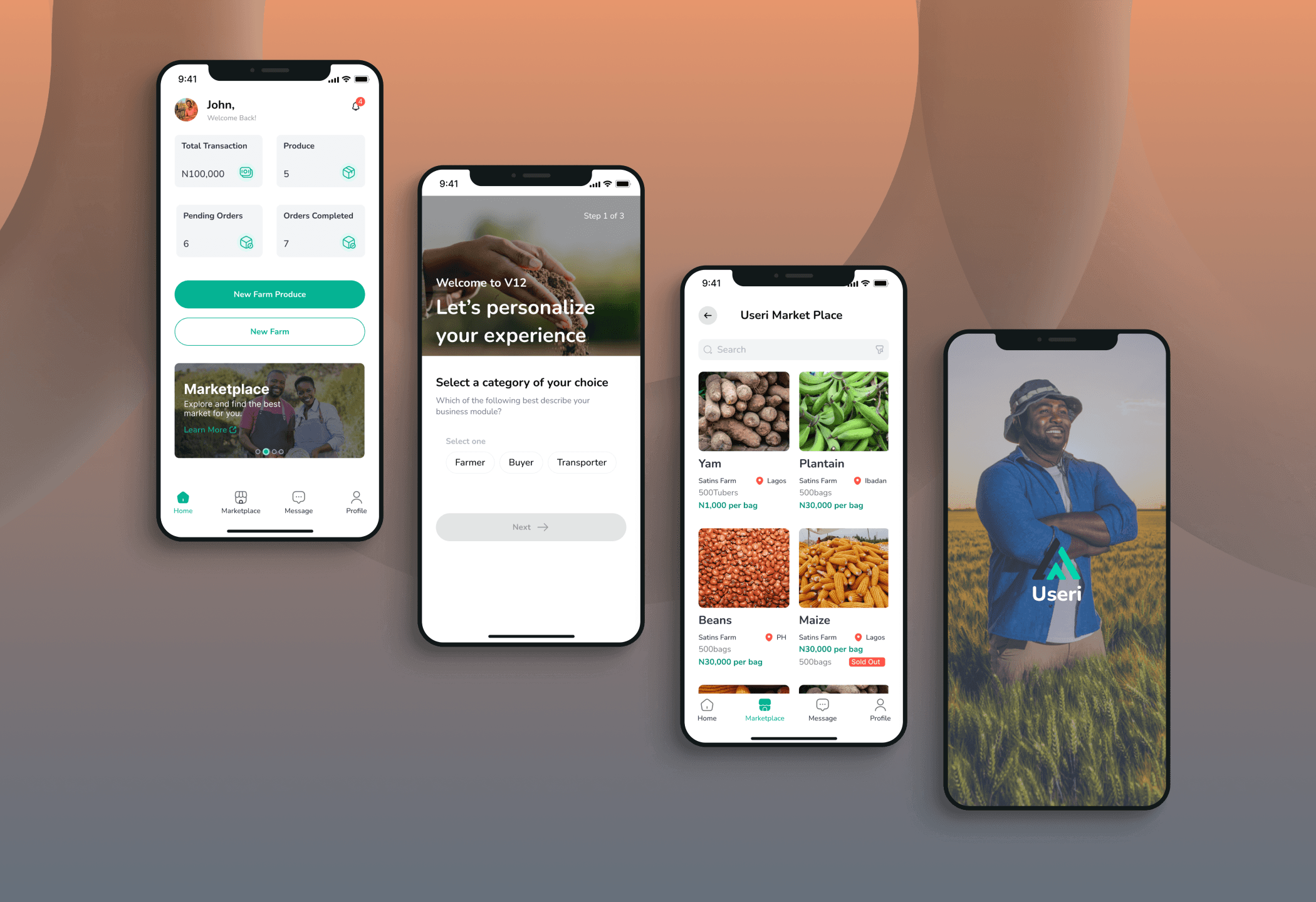 Banking Landing Page - Hero Section