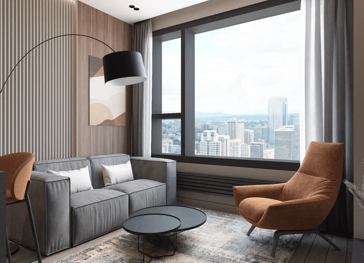 white and gray optical illusion