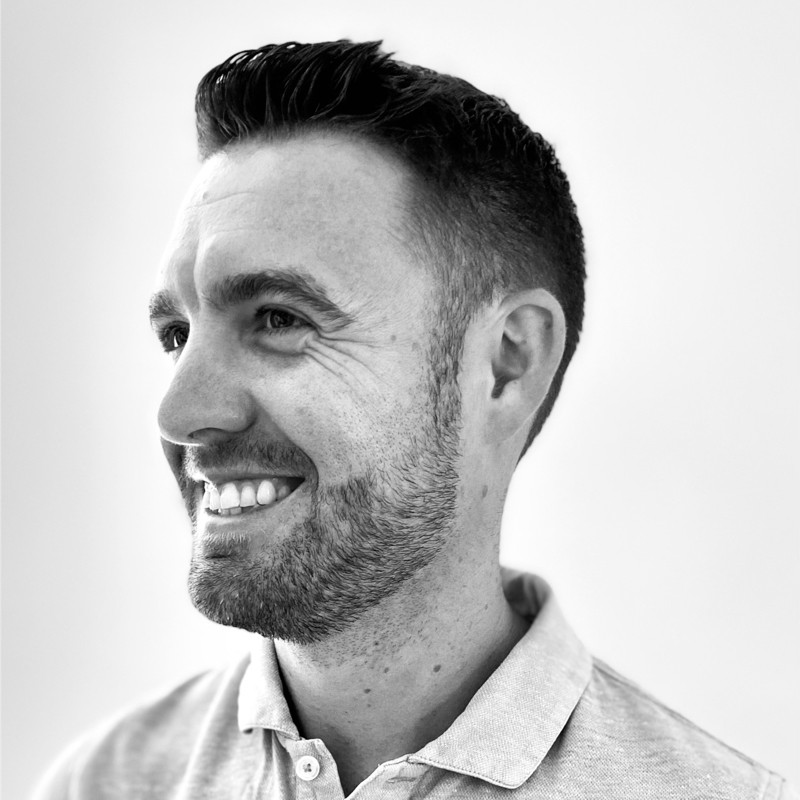 A portrait of a man facing the camera