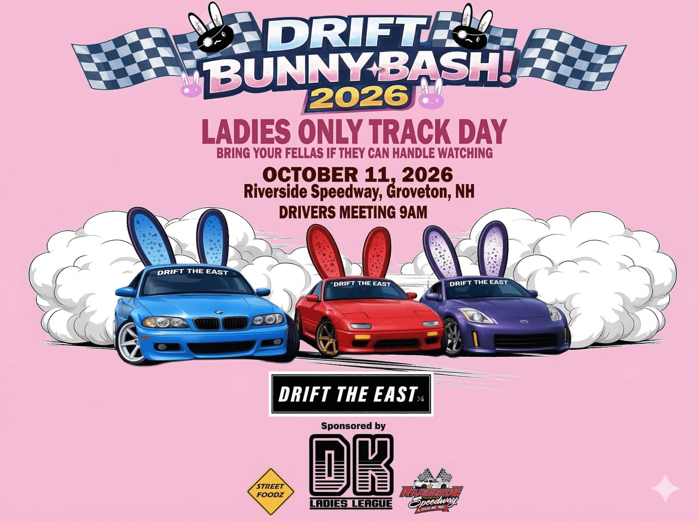 Drift Bunny Bash Flyer