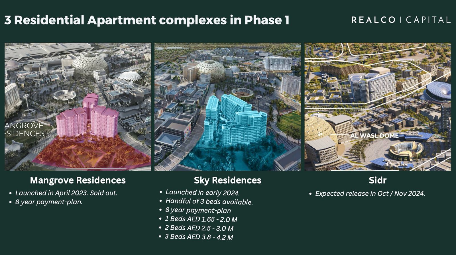 Updated Investor Brief , Expo City 