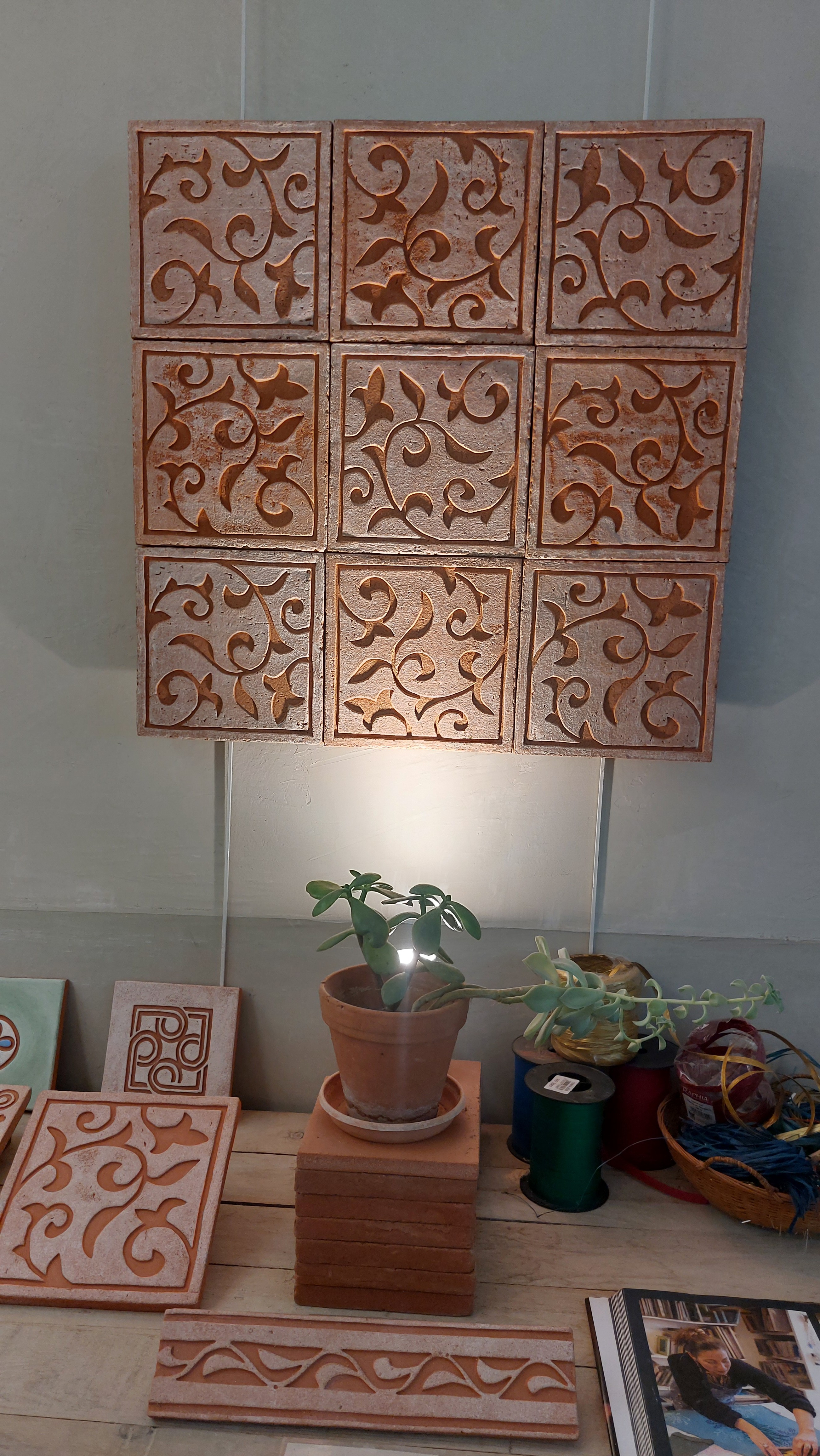 Picture 2 of tiles by Fabienne Pesenti