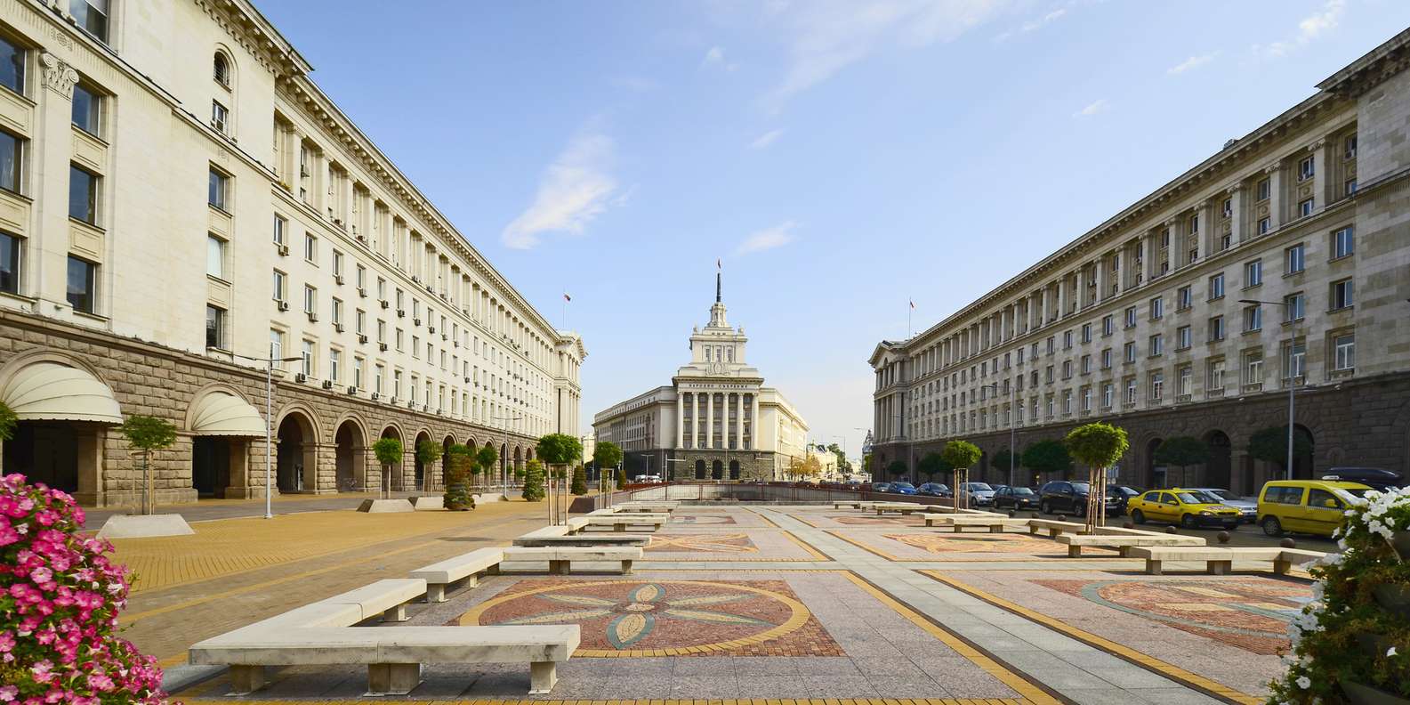 summer scene in sofia