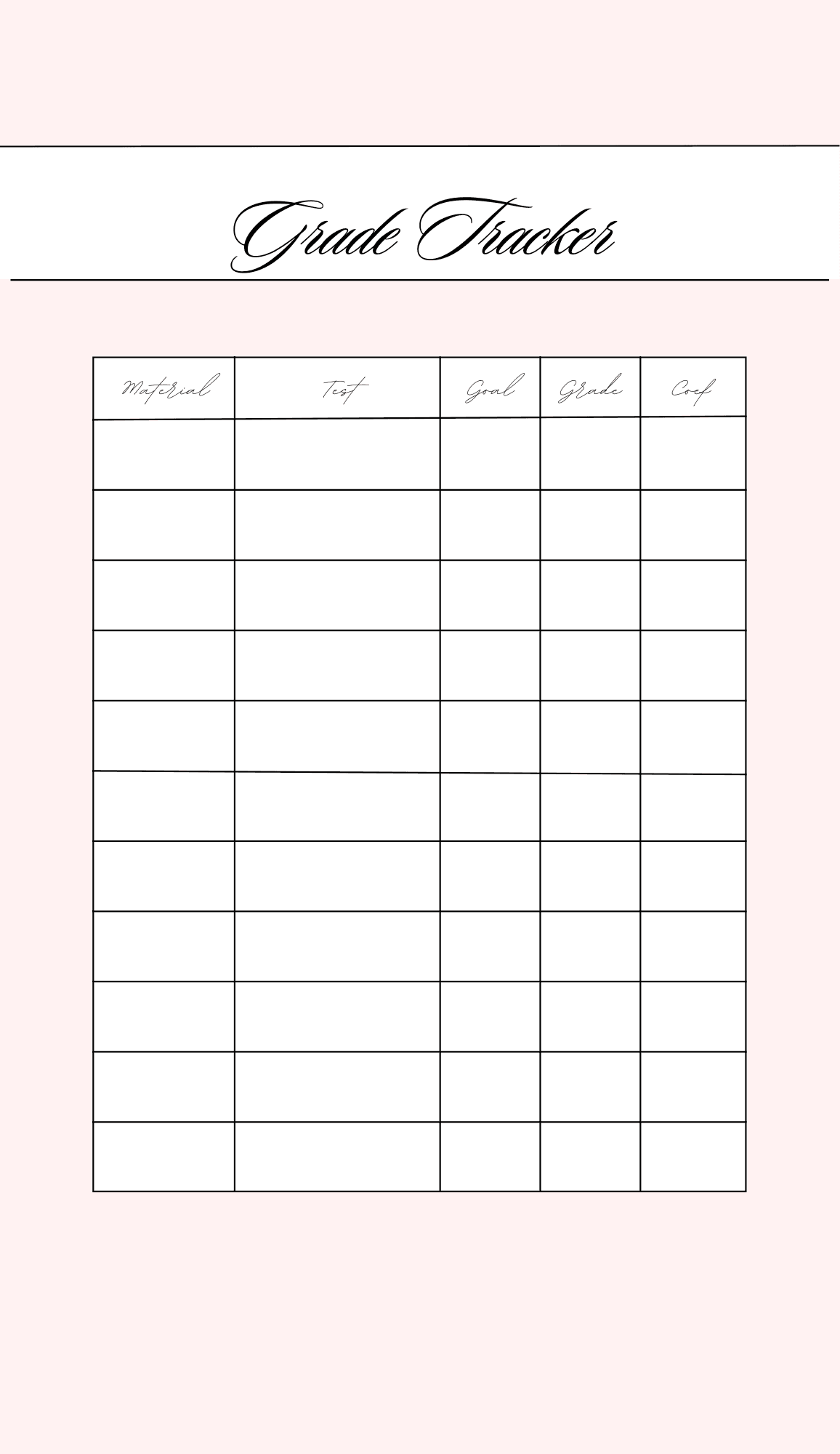 The Daily Flow Agenda Leo Print March to July planner layout