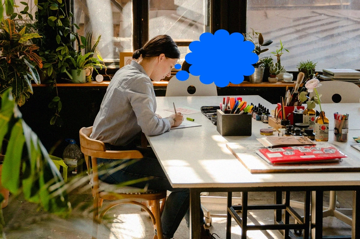 Small business owner analysing cash flow data on a tablet and planning finance strategy in a calm workspace