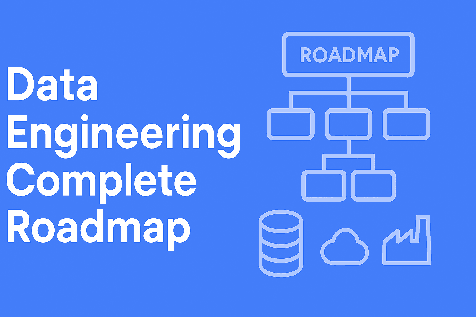 Data Engineering Roadmap 2026–2027: Skills, Tools, Projects, Cloud Pathways & Interview Prep