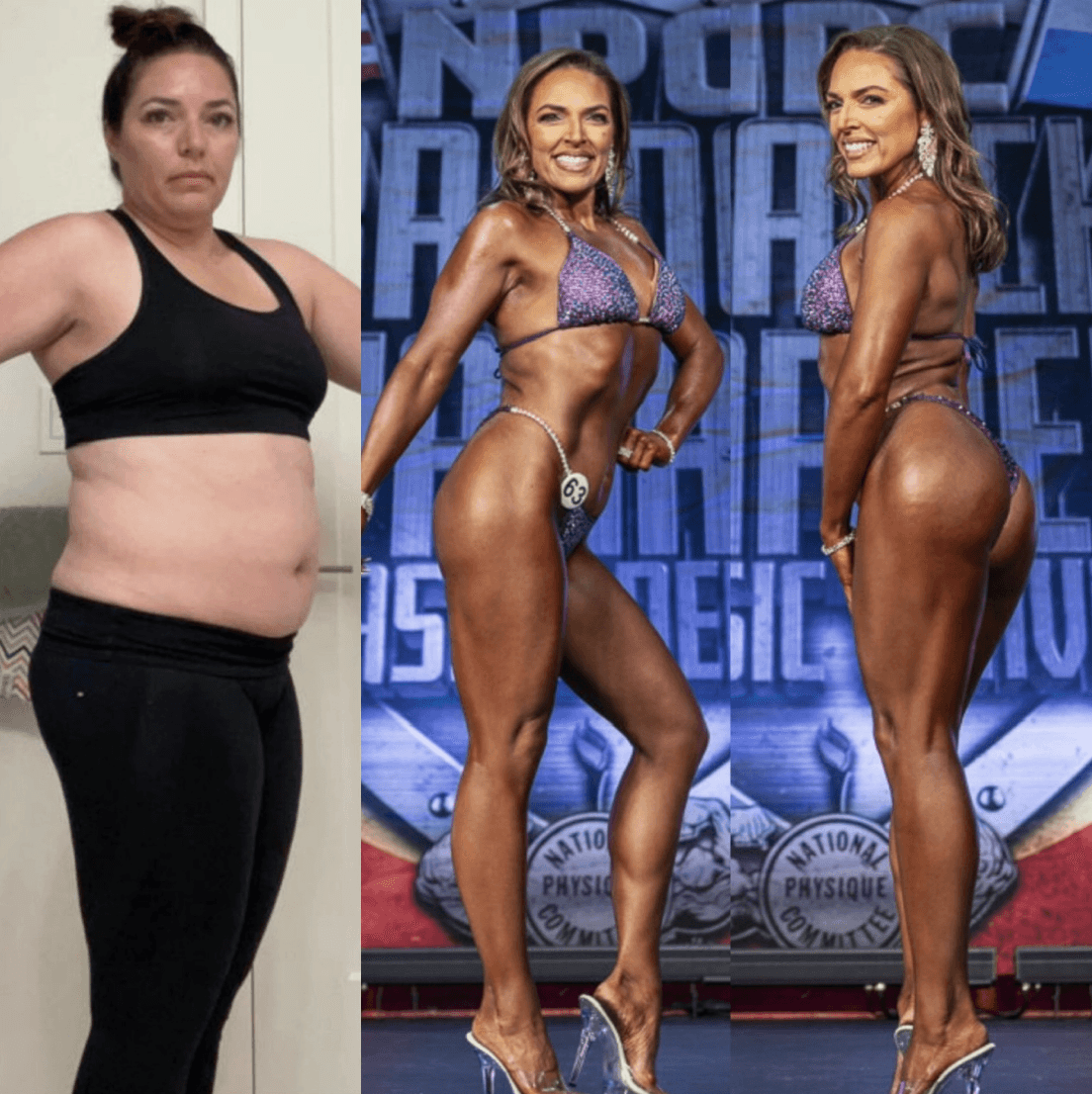 Rachel Stone standing with ABS and hands in her pockets