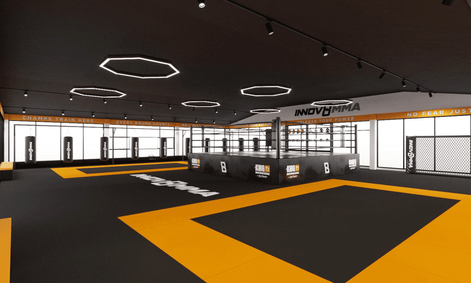 INNOV8 MMA gym layout