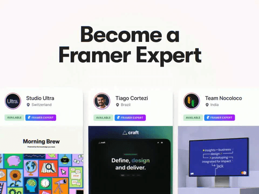 Framer-testimonial