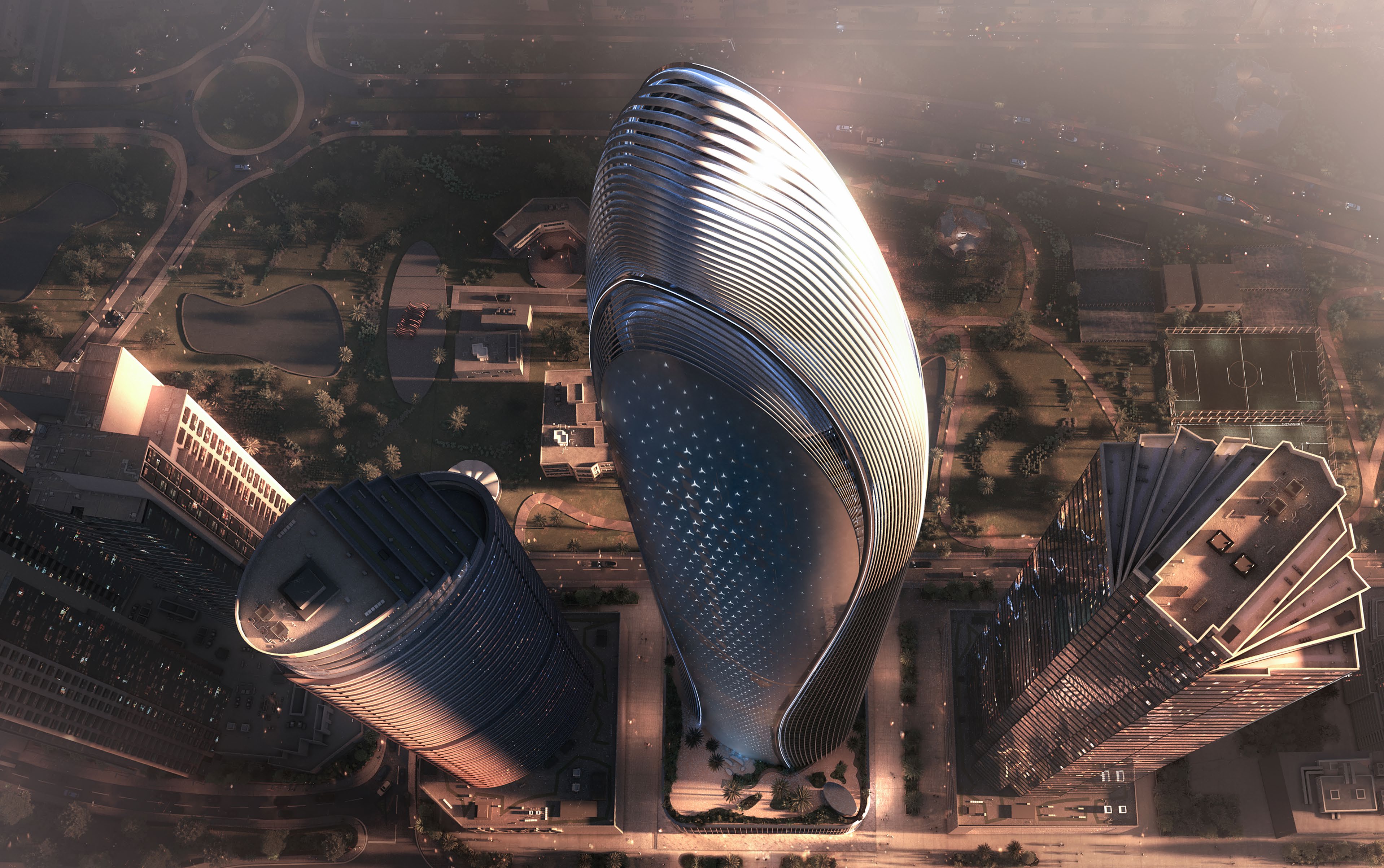 Map location of Mercedes-Benz Places Binghatti near Burj Khalifa and Dubai Mall — Tylt Real Estate property for crypto buyers.