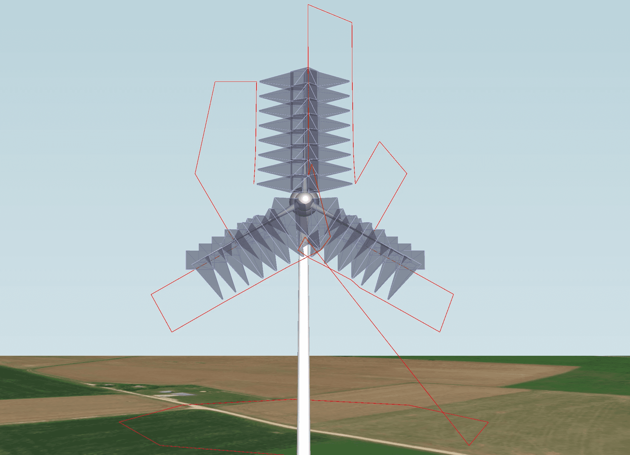 TOPseven | Mesh navigator for wind turbine inspections