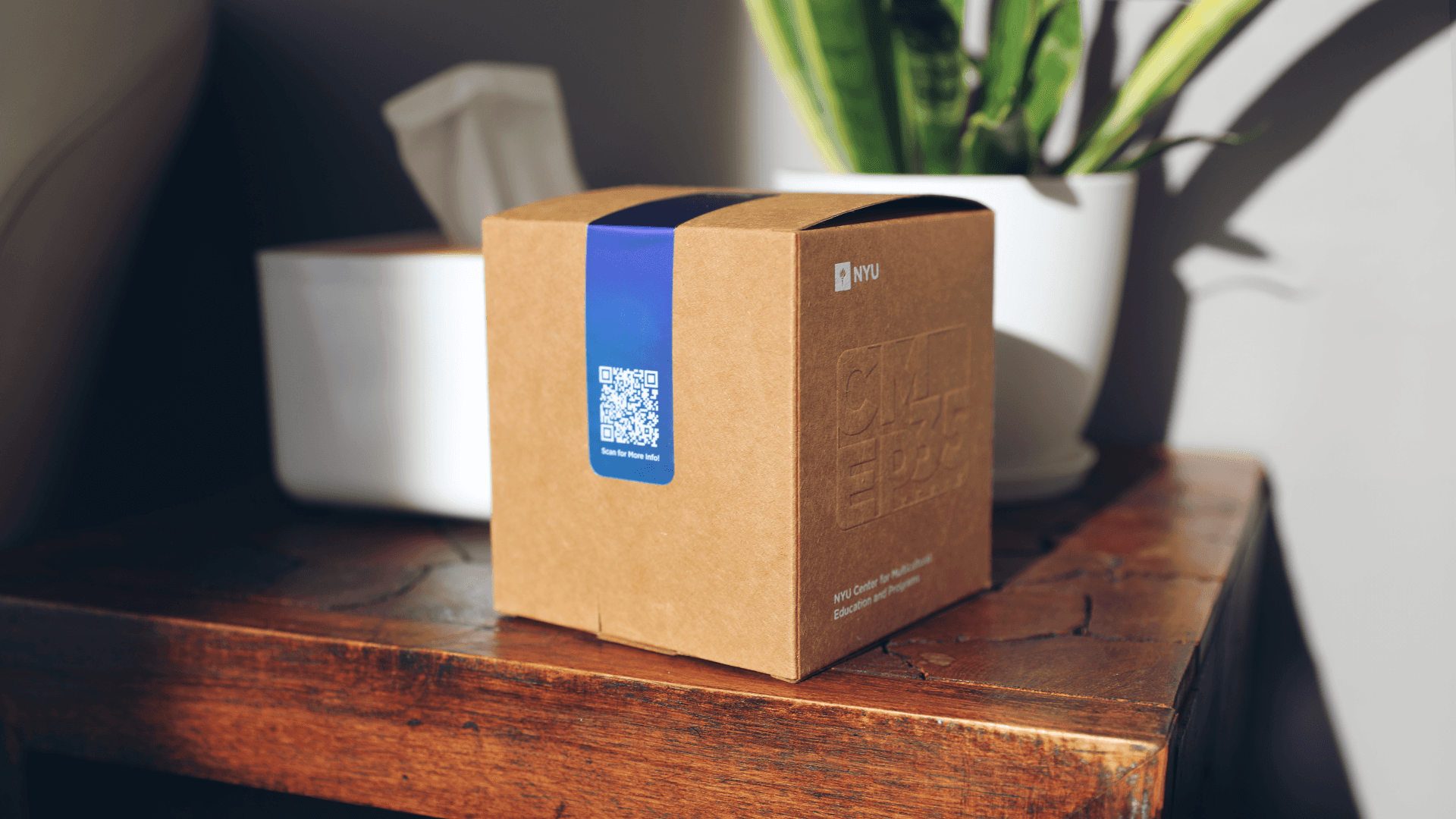 CMEP 35th Custom Glass Mug Box Packaging—Front