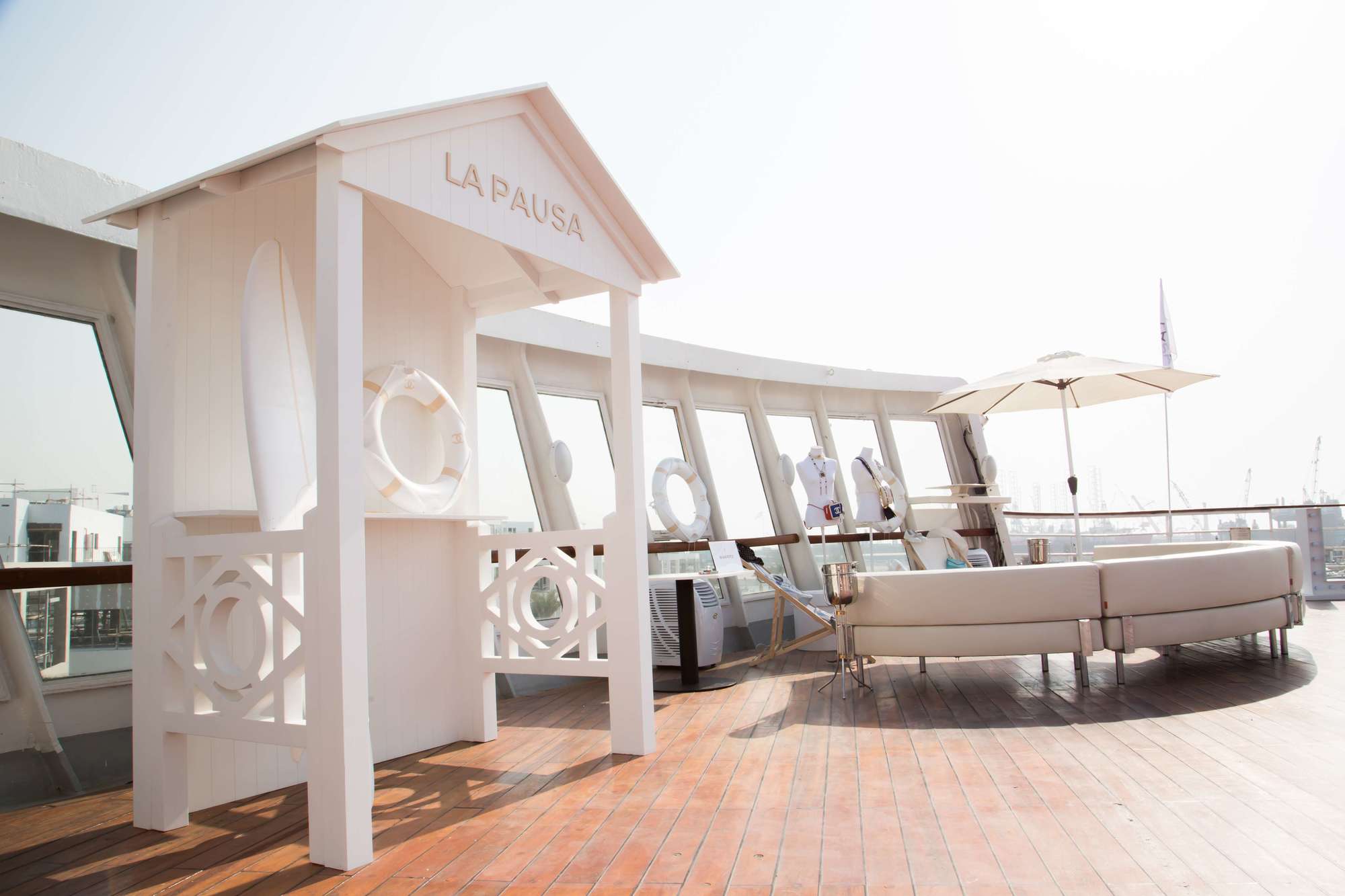 La Pausa Stand | Chanel La Pausa: Corporate Event | Relity Group