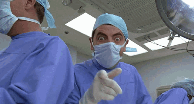 Mr. Bean Thumbs Up