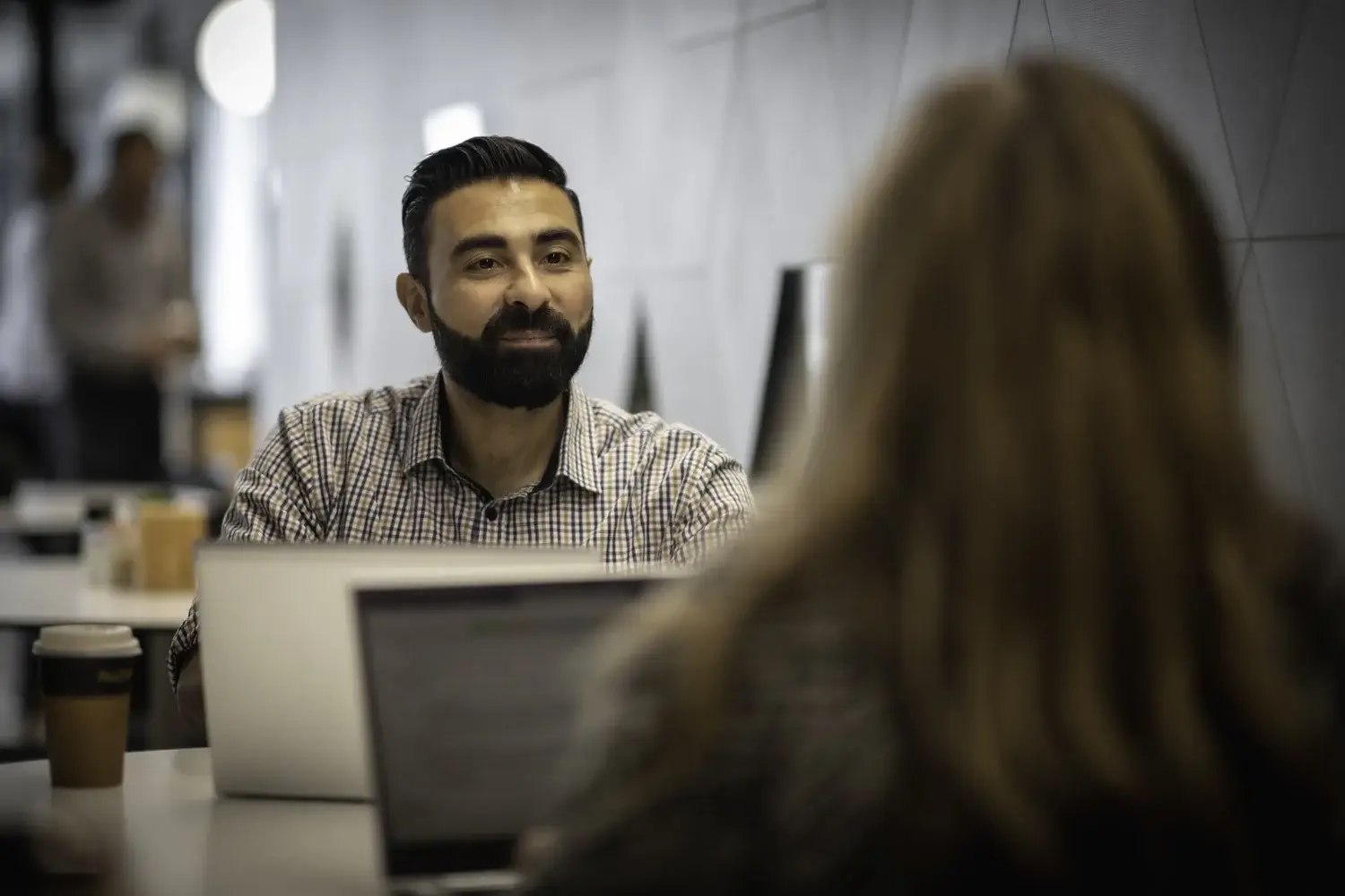 Dynamic Afro Portrait